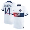 Paris Saint-Germain Juan Bernat 14 Borte 23-24 - Herre Fotballdrakt